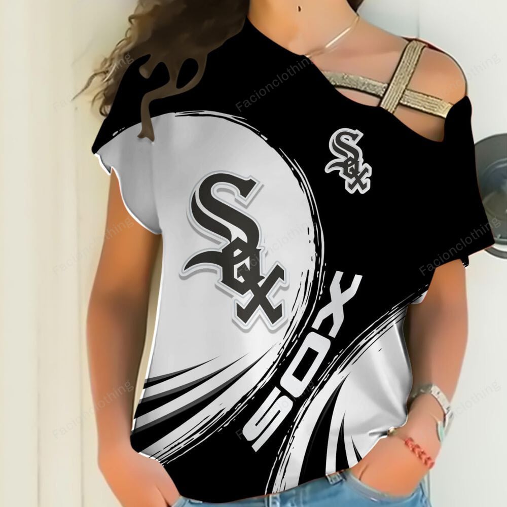 Sportswearmerch Chicago White Sox MLB Personalized Strapless Short Sleeve For Fan