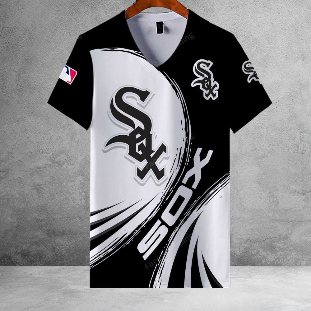 Sportswearmerch Chicago White Sox MLB Personalized V-neck Women For Fan
