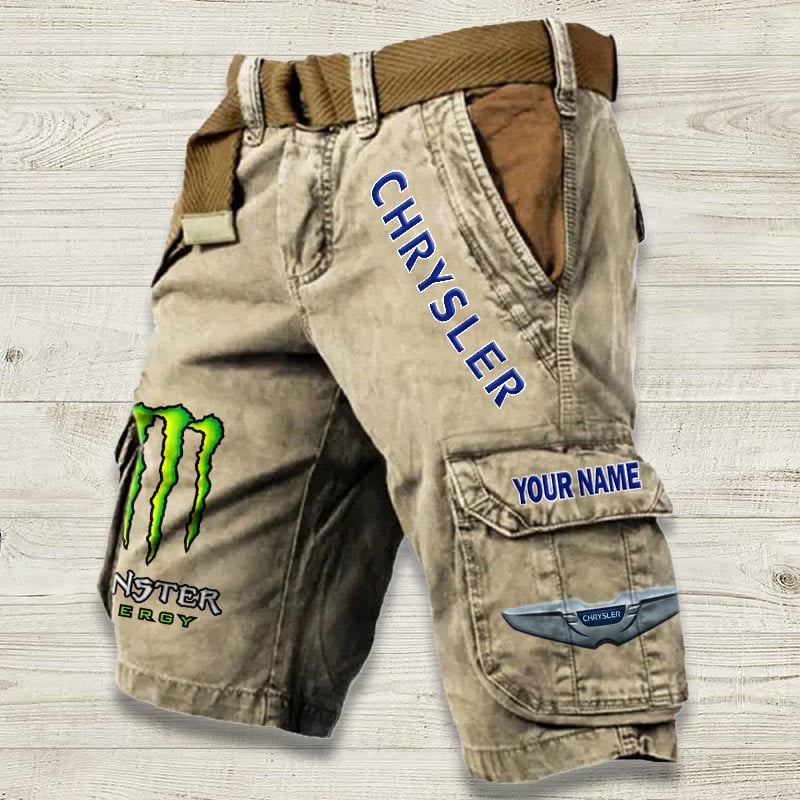Sportswearmerch Chrysler Car Denim Short For Fan