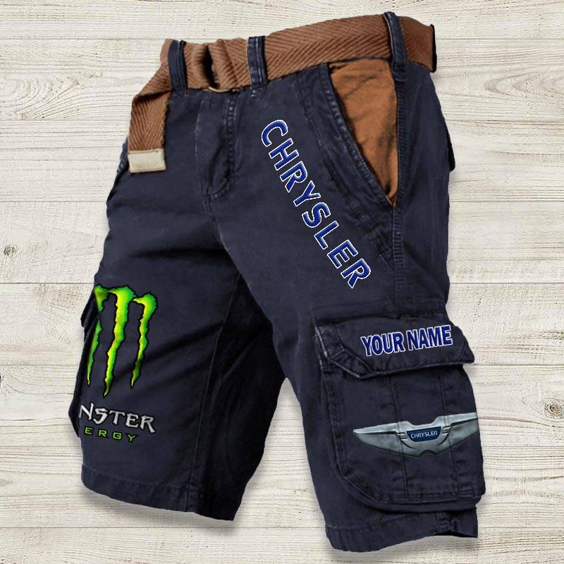 Sportswearmerch Chrysler Car Denim Short For Fan