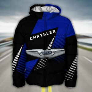 Sportswearmerch Chrysler Car Puffer Jacket For Fan