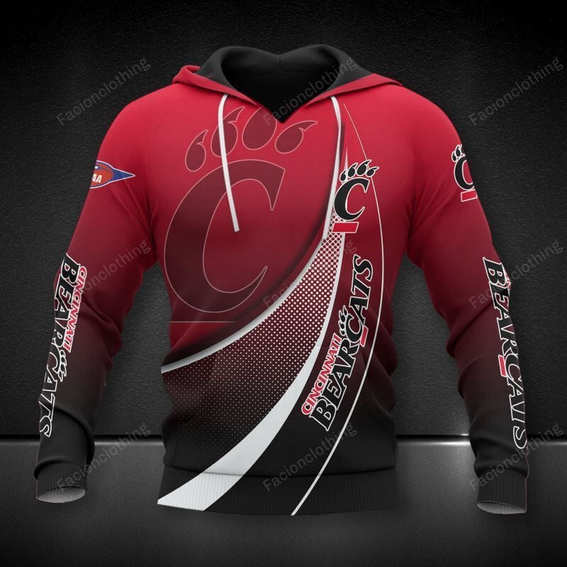 Sportswearmerch Cincinnati Bearcats NCAA Personalized Hoodie For Fan