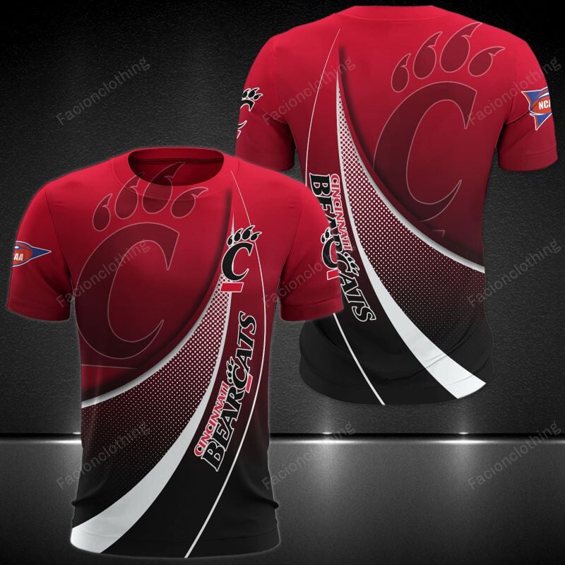 Sportswearmerch Cincinnati Bearcats NCAA Personalized T-shirt For Fan