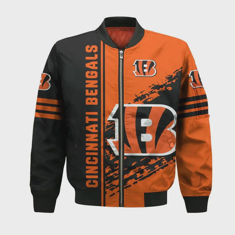 Sportswearmerch Cincinnati Bengals NFL Bomber Jacket For Fan