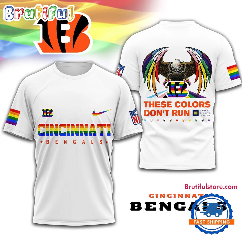 Sportswearmerch Cincinnati Bengals NFL Campaign LGBT T-Shirt For Fan