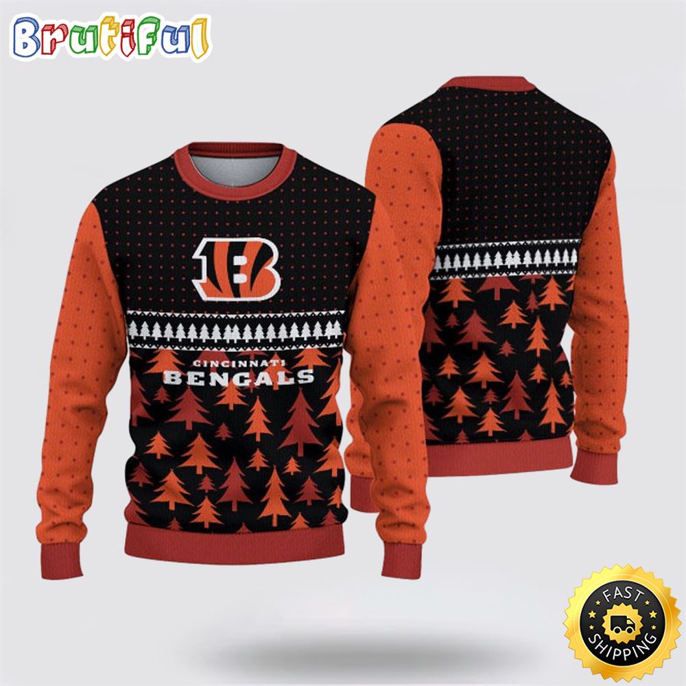 Sportswearmerch Cincinnati Bengals NFL Christmas Sweater For Fan
