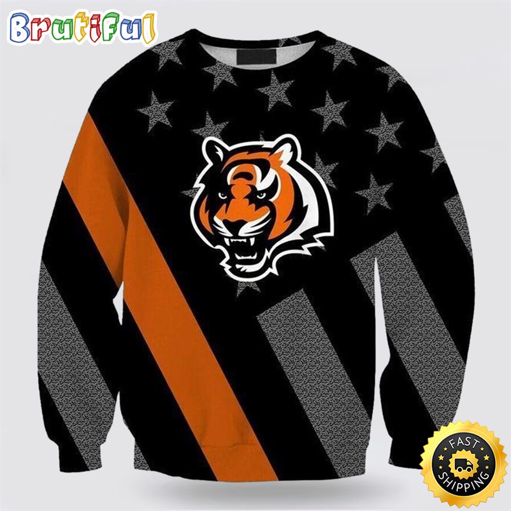 Sportswearmerch Cincinnati Bengals NFL Crewneck Sweater For Fan