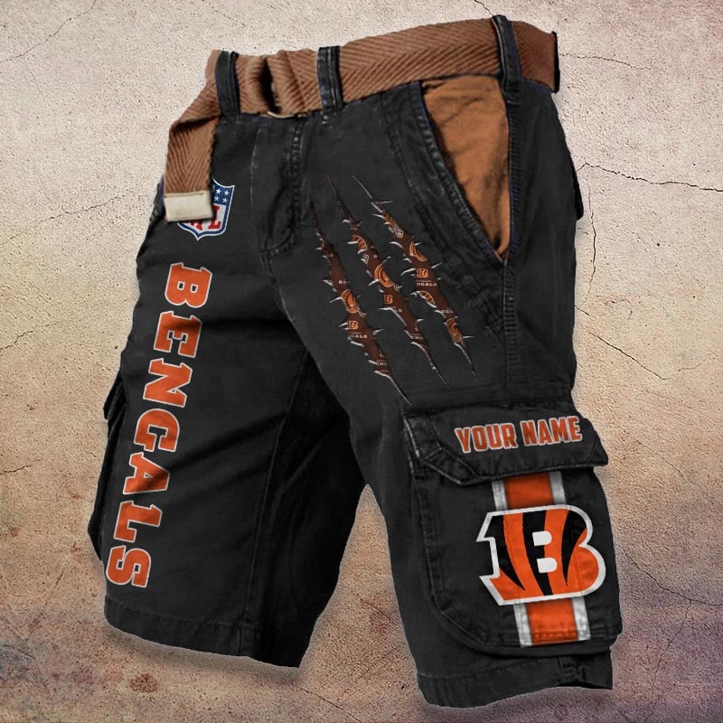 Sportswearmerch Cincinnati Bengals NFL Denim Short For Fan