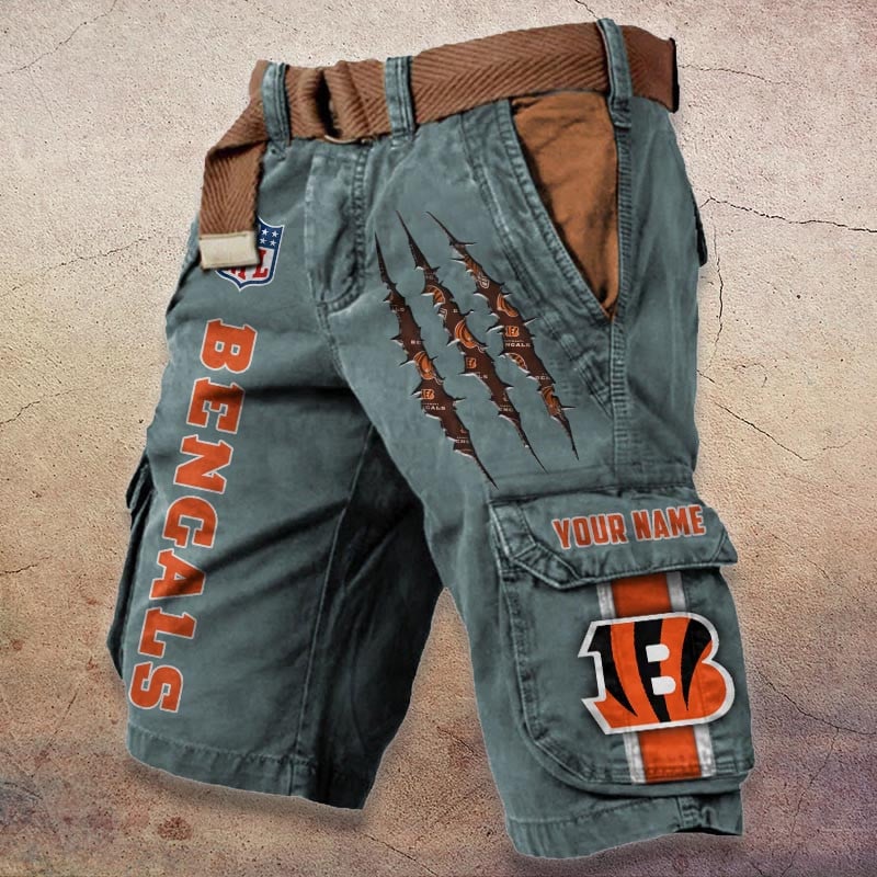 Sportswearmerch Cincinnati Bengals NFL Denim Short For Fan