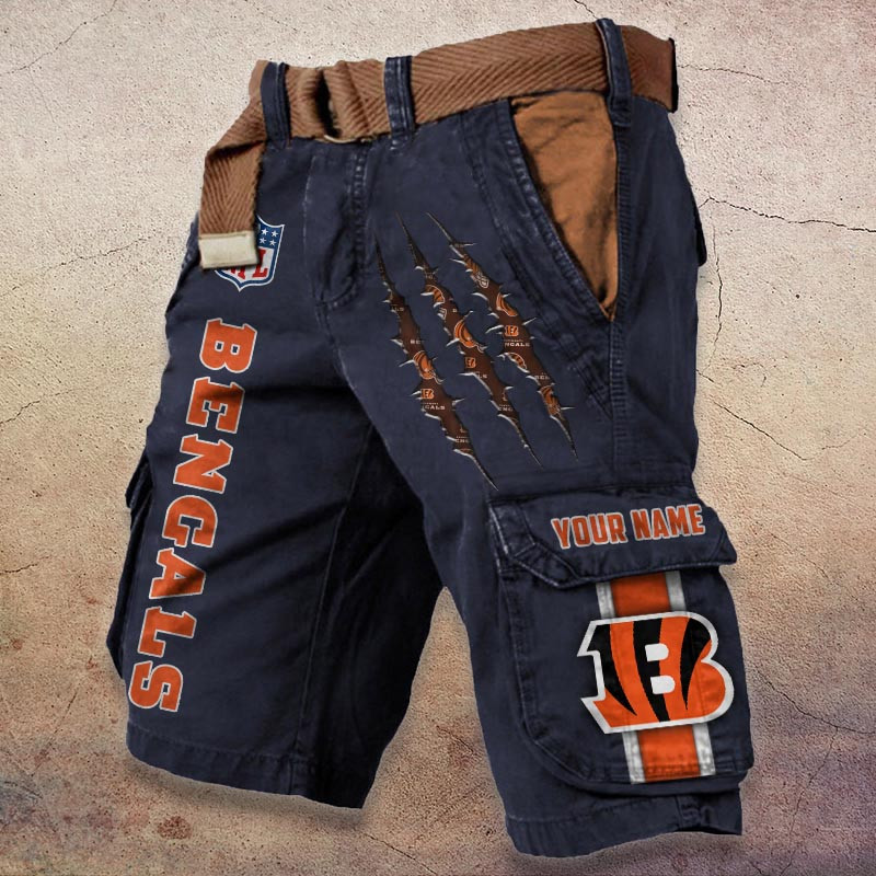 Sportswearmerch Cincinnati Bengals NFL Denim Short For Fan