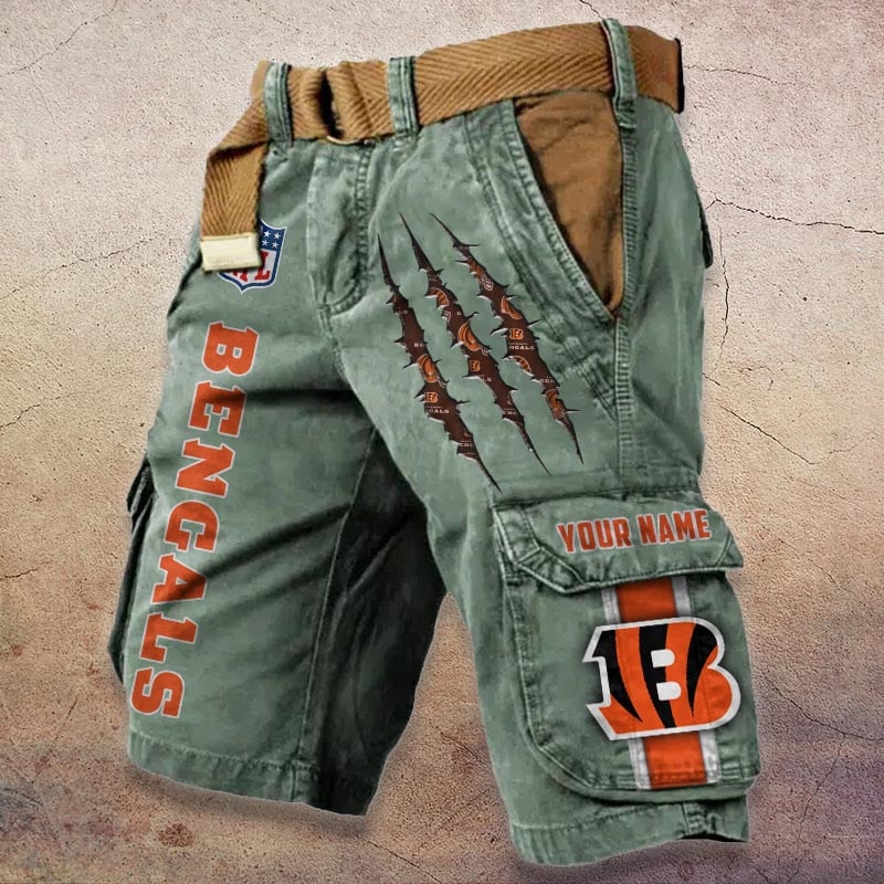 Sportswearmerch Cincinnati Bengals NFL Denim Short For Fan