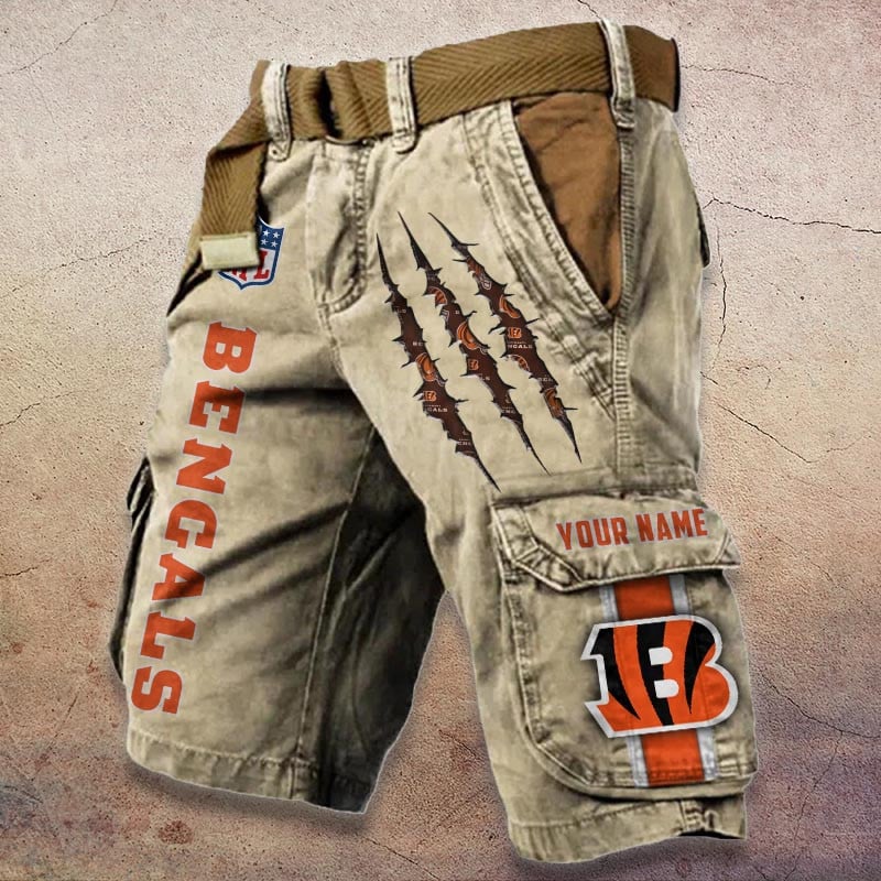 Sportswearmerch Cincinnati Bengals NFL Denim Short For Fan