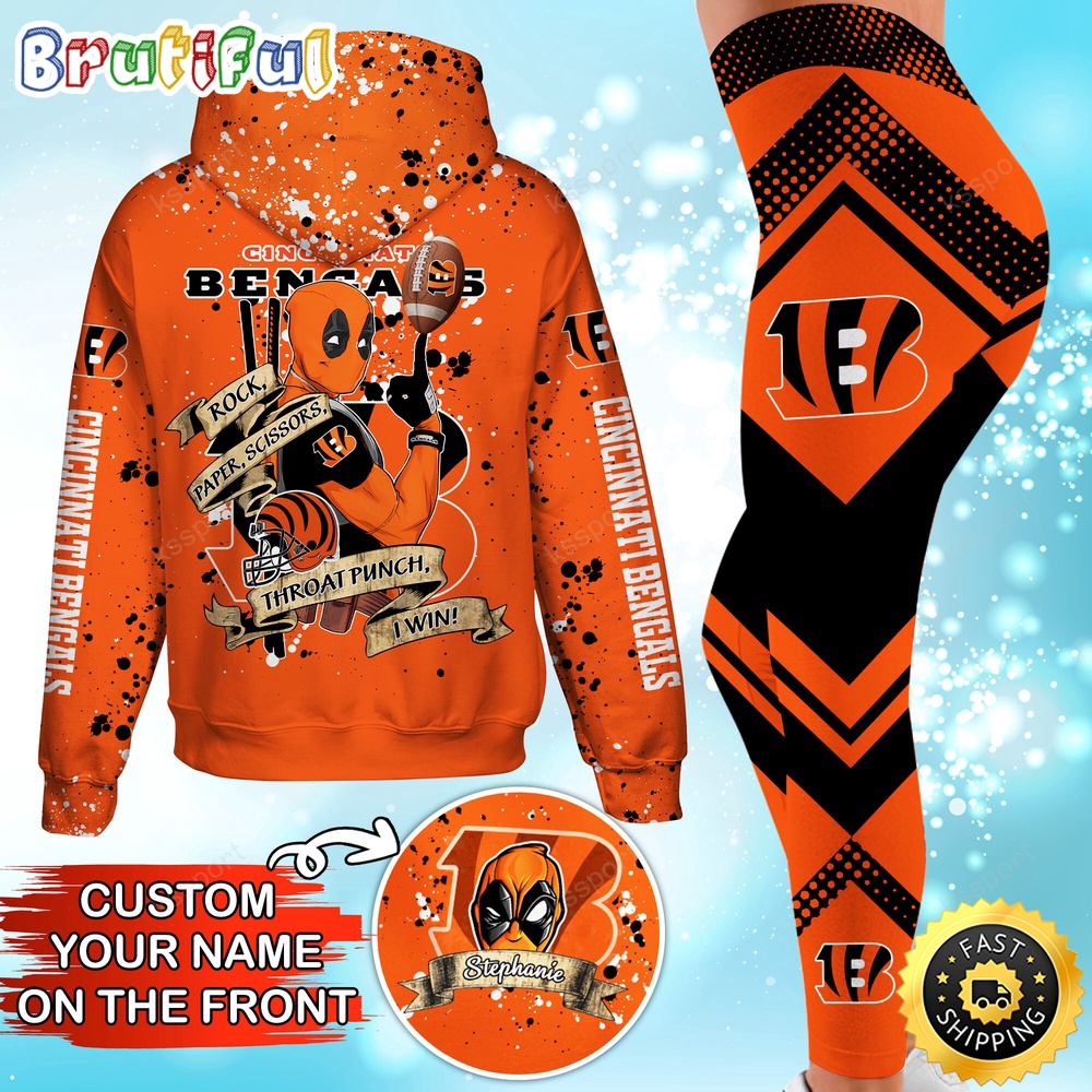 Sportswearmerch Cincinnati Bengals NFL Hoodie Leggings For Fan