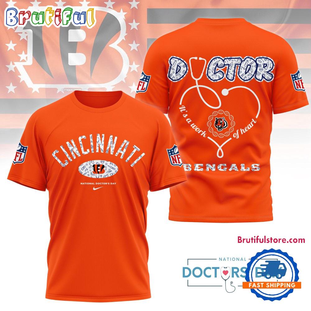 Sportswearmerch Cincinnati Bengals NFL National Doctors Day T-shirt For Fan