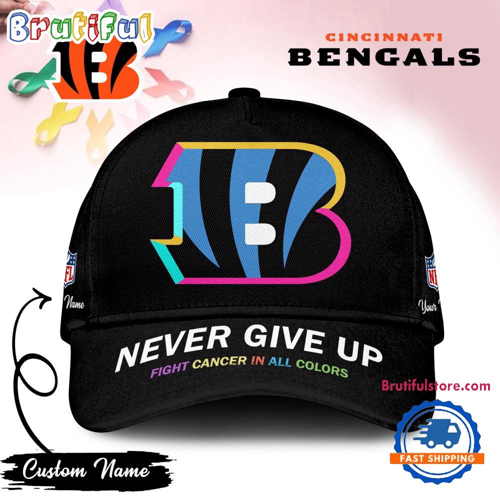 Sportswearmerch Cincinnati Bengals NFL Never Give Up Classic Cap For Fan