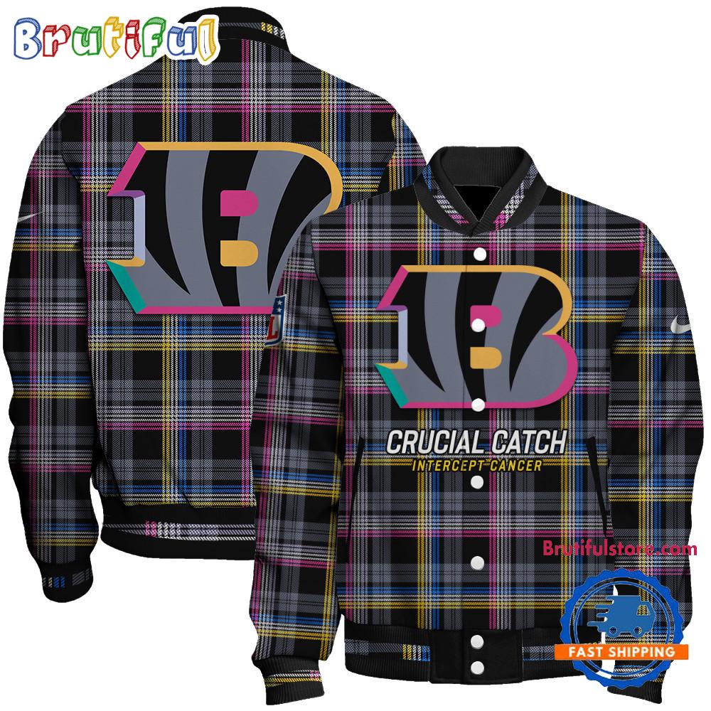 Sportswearmerch Cincinnati Bengals NFL Personalized Baseball Jacket For Fan