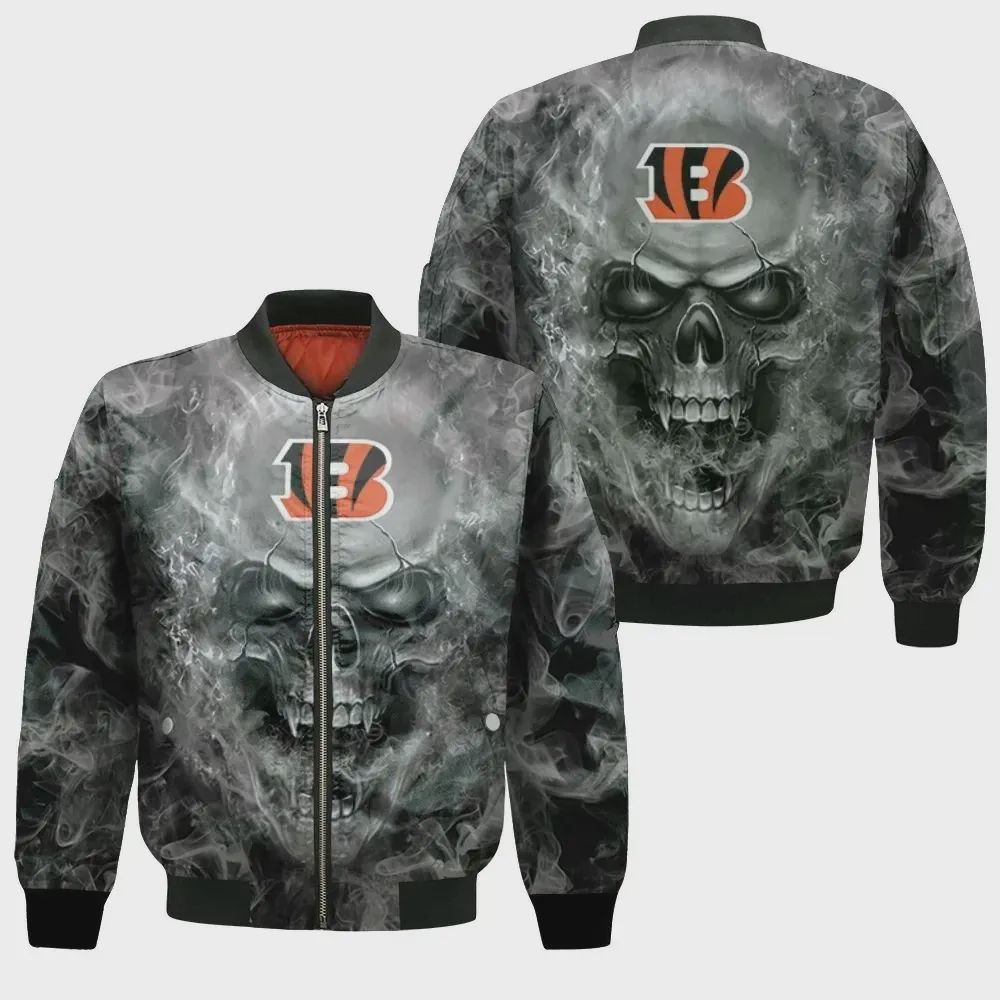 Sportswearmerch Cincinnati Bengals NFL Personalized Bomber Jacket For Fan