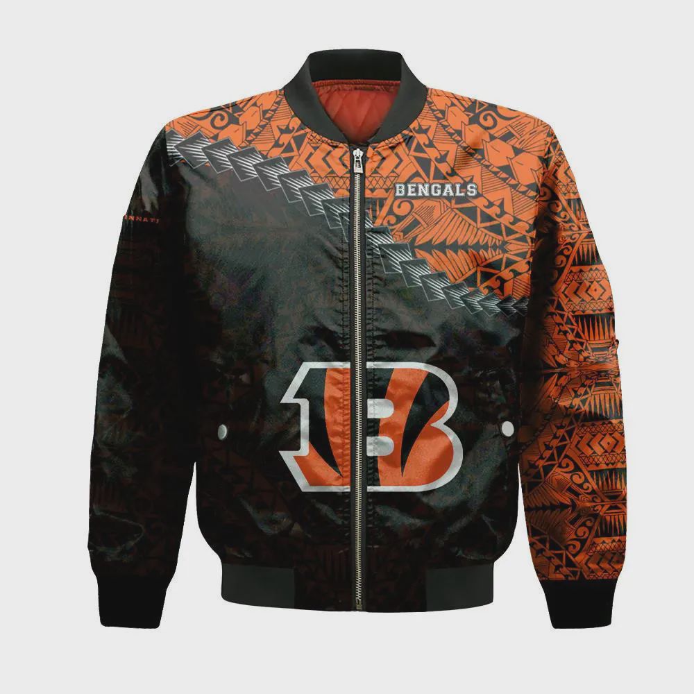 Sportswearmerch Cincinnati Bengals NFL Personalized Bomber Jacket For Fan
