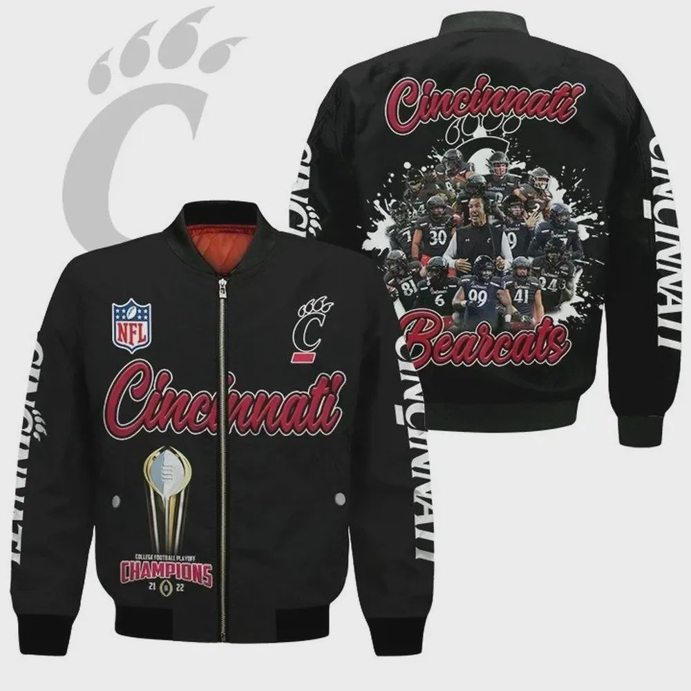 Sportswearmerch Cincinnati Bengals NFL Personalized Bomber Jacket For Fan