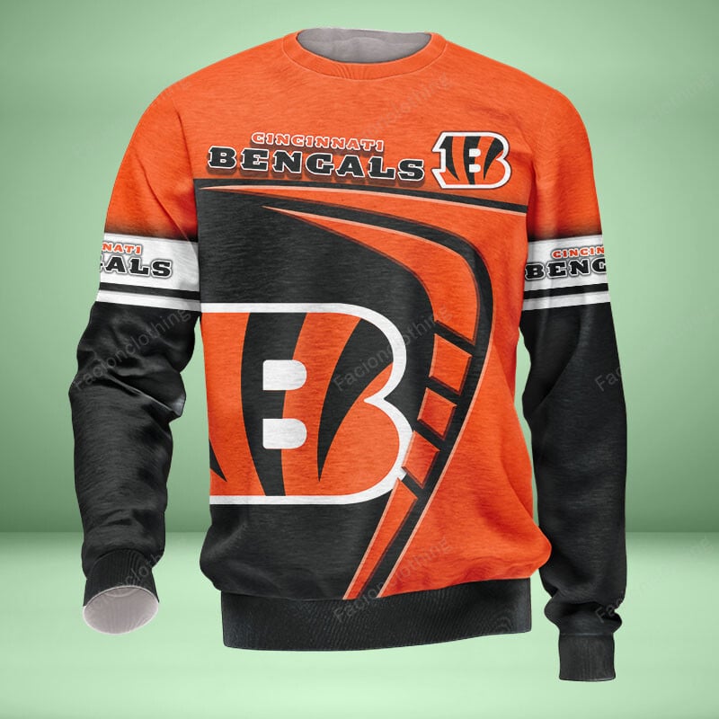 Sportswearmerch Cincinnati Bengals NFL Personalized Sweater For Fan