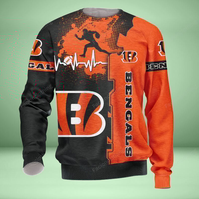 Sportswearmerch Cincinnati Bengals NFL Personalized Sweater For Fan
