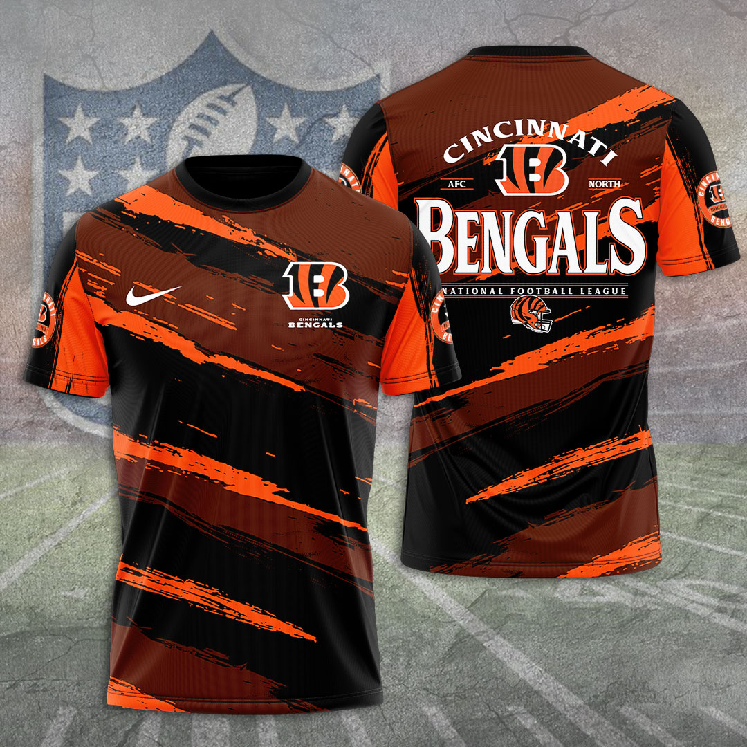 Sportswearmerch Cincinnati Bengals NFL Personalized T-shirt For Fan