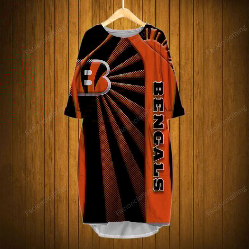 Sportswearmerch Cincinnati Bengals NFL Pocket Dress Personalized For Fan