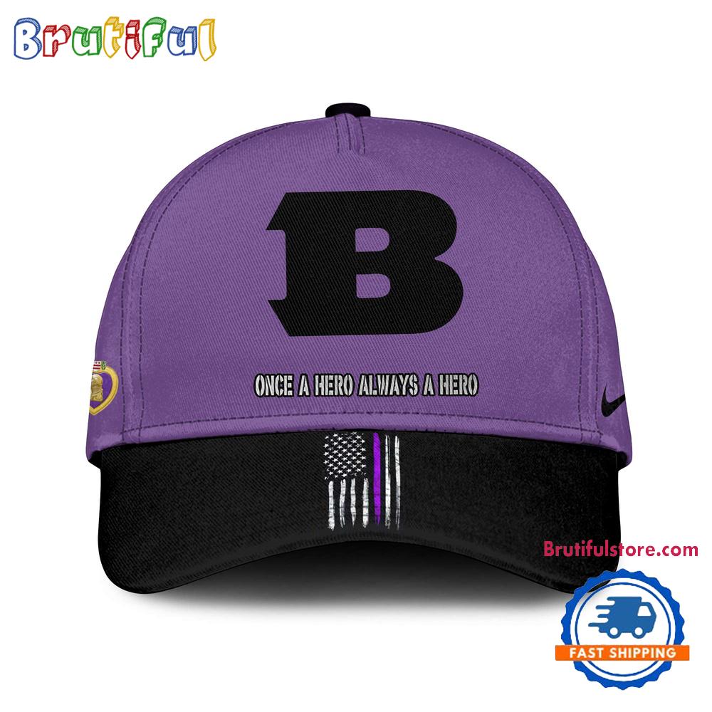 Sportswearmerch Cincinnati Bengals NFL Purple Heart Day Classic Cap For Fan