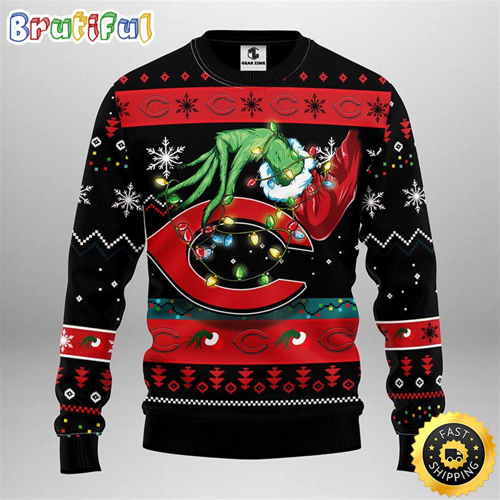 Sportswearmerch Cincinnati Reds MLB Christmas Sweater For Fan