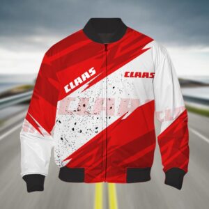 Sportswearmerch Claas Tractor Bomber Jacket For Fan