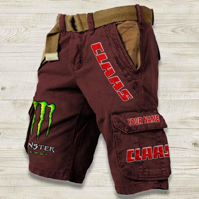 Sportswearmerch Claas Tractor Denim Short For Fan