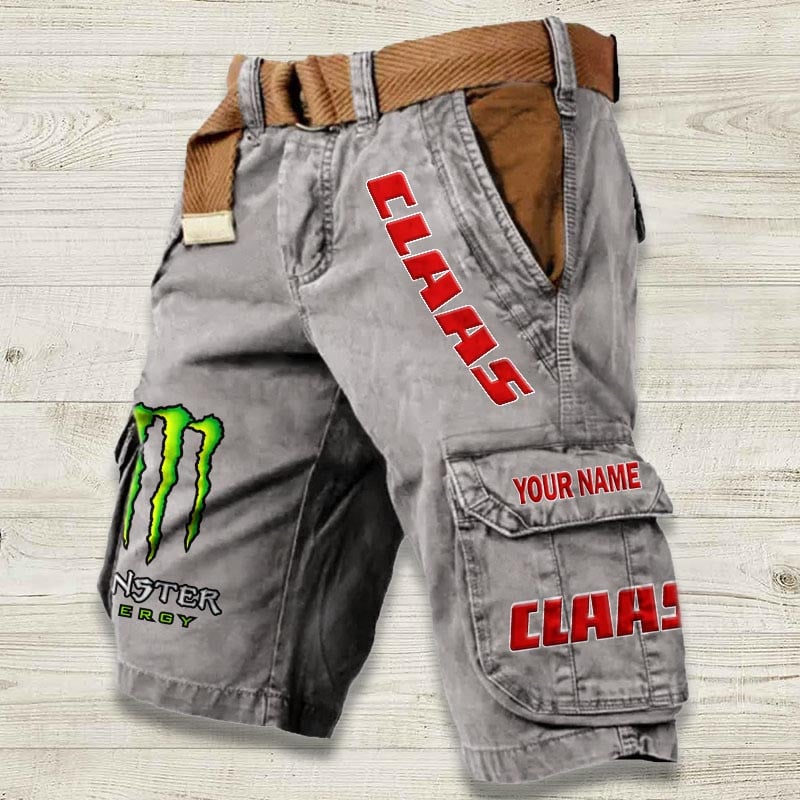 Sportswearmerch Claas Tractor Denim Short For Fan