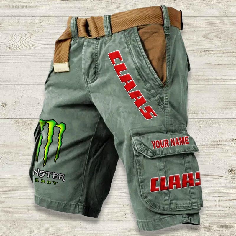 Sportswearmerch Claas Tractor Denim Short For Fan
