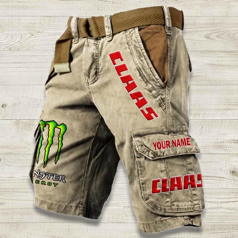 Sportswearmerch Claas Tractor Denim Short For Fan