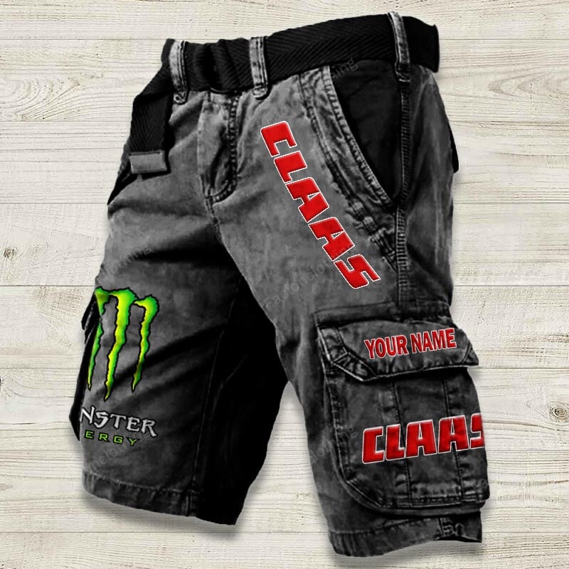 Sportswearmerch Claas Tractor Denim Short For Fan