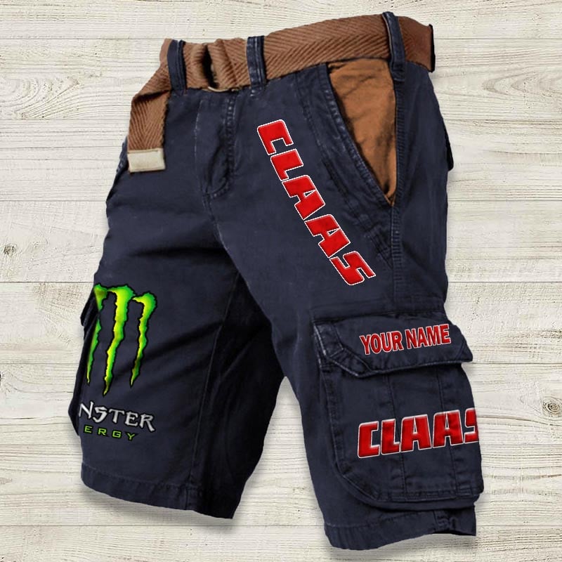 Sportswearmerch Claas Tractor Denim Short For Fan