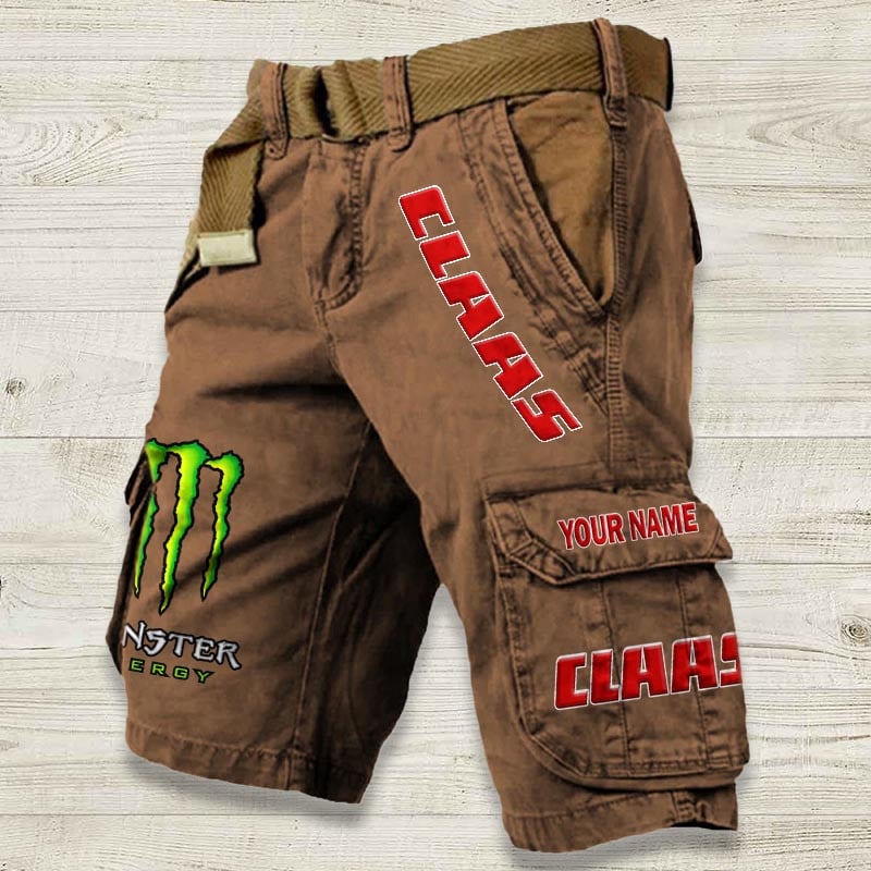 Sportswearmerch Claas Tractor Denim Short For Fan