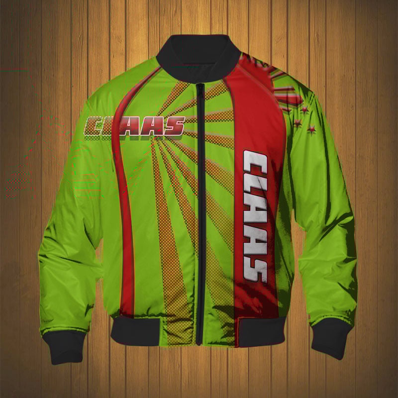 Sportswearmerch Claas Tractor Personalized Fashion Bomber Jacket For Fan