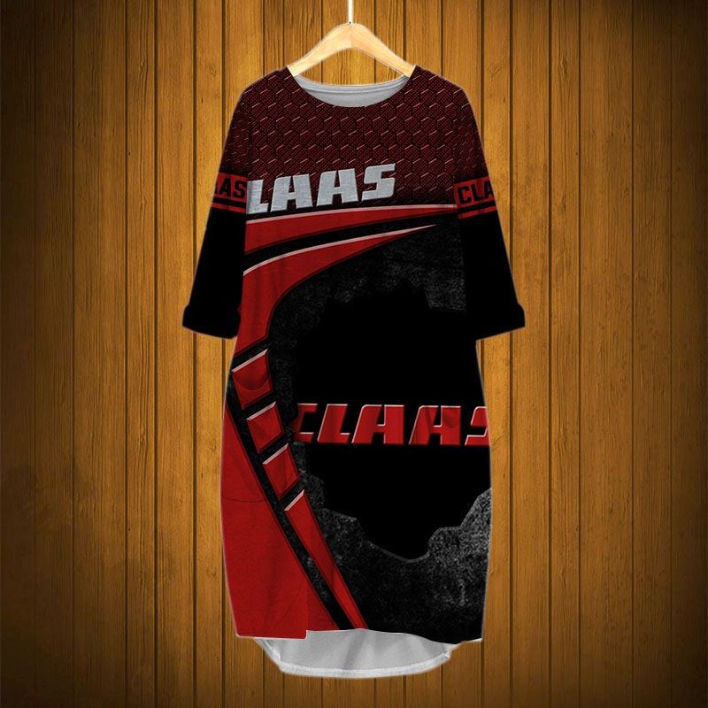 Sportswearmerch Claas Tractor Personalized Fashion Pocket Dress For Fan