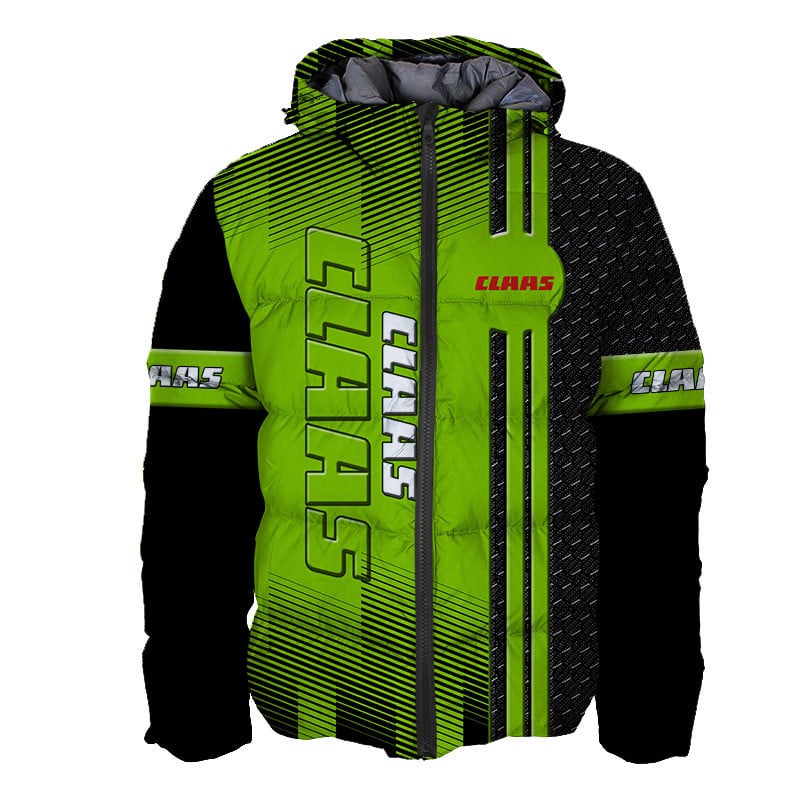 Sportswearmerch Claas Tractor Personalized Fashion Puffer Jacket For Fan