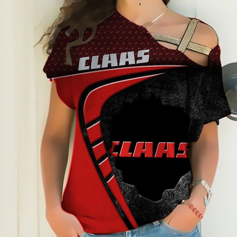 Sportswearmerch Claas Tractor Personalized Fashion Strapless Short Sleeve For Fan