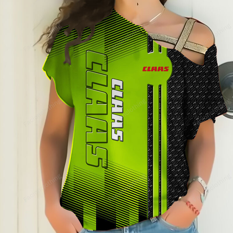 Sportswearmerch Claas Tractor Personalized Fashion Strapless Short Sleeve For Fan