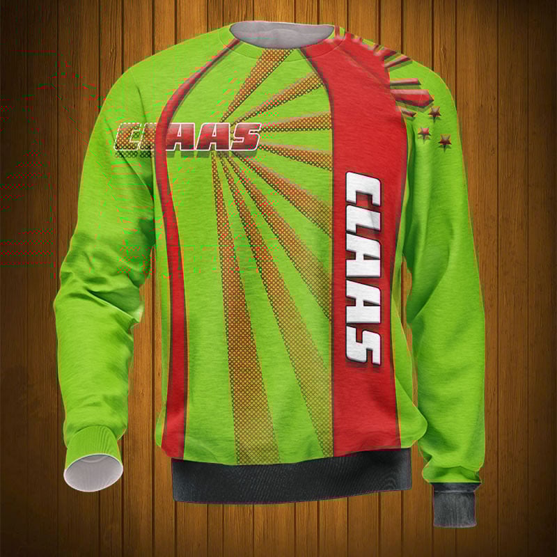 Sportswearmerch Claas Tractor Personalized Fashion Sweater For Fan