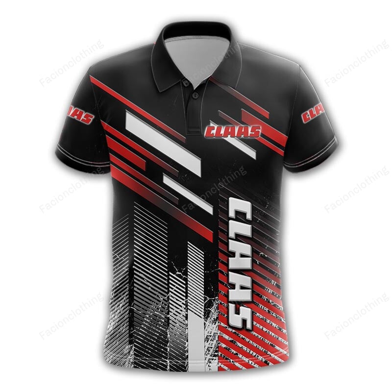 Sportswearmerch Claas Tractor Personalized Polo For Fan