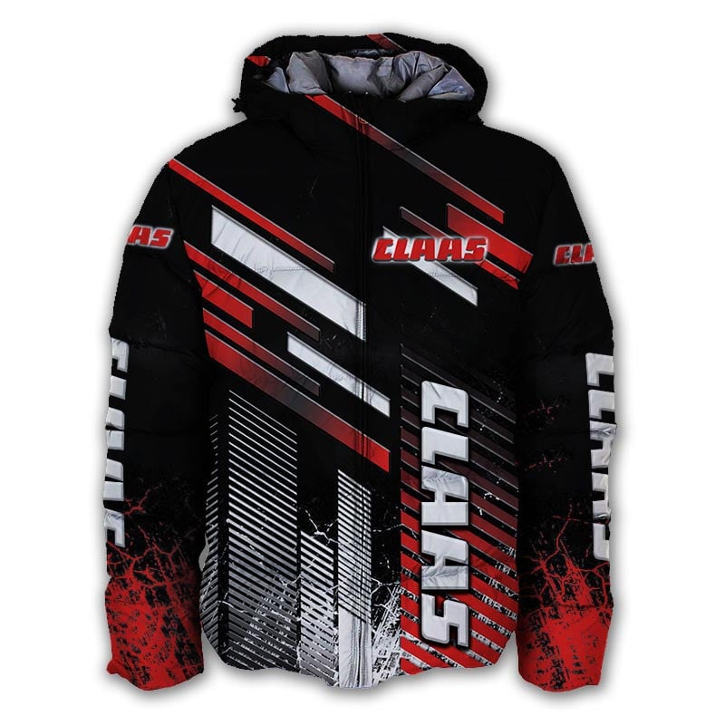 Sportswearmerch Claas Tractor Personalized Puffer Jacket For Fan