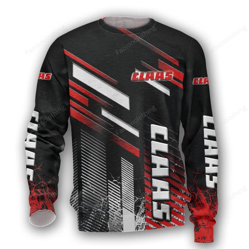 Sportswearmerch Claas Tractor Personalized Sweater For Fan