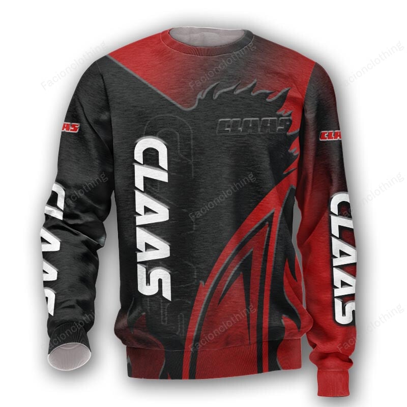 Sportswearmerch Claas Tractor Personalized Sweater For Fan