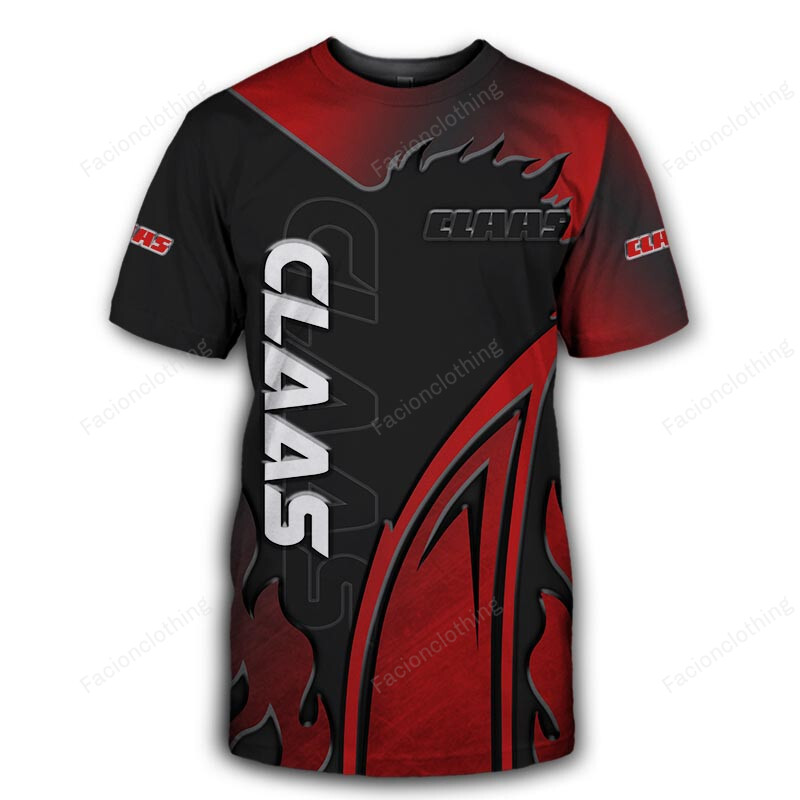 Sportswearmerch Claas Tractor Personalized T-shirt For Fan
