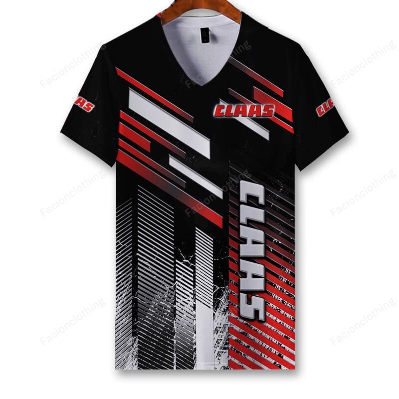 Sportswearmerch Claas Tractor Personalized V-neck Women T-shirt For Fan