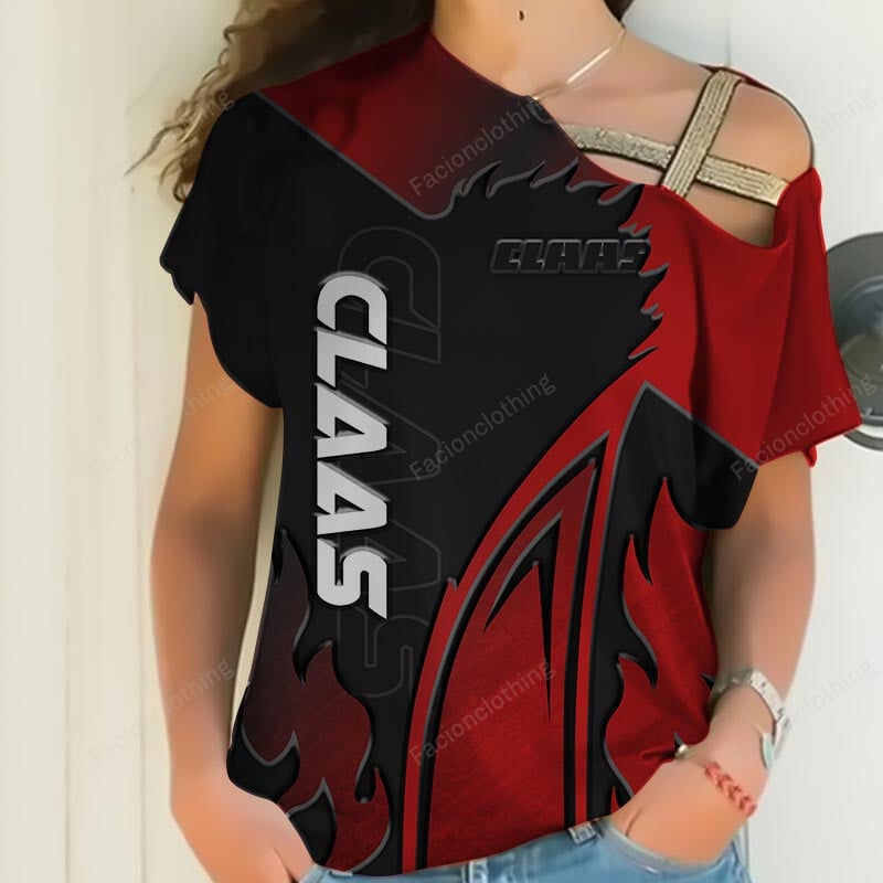 Sportswearmerch Claas Tractor Personalized Women Shirt For Fan